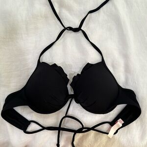 Victoria’s Secret black push-up bikini top